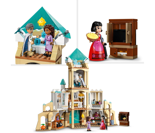LEGO Disney Princess 43224 Zamek króla Magnifico - 1170622 - zdjęcie 4